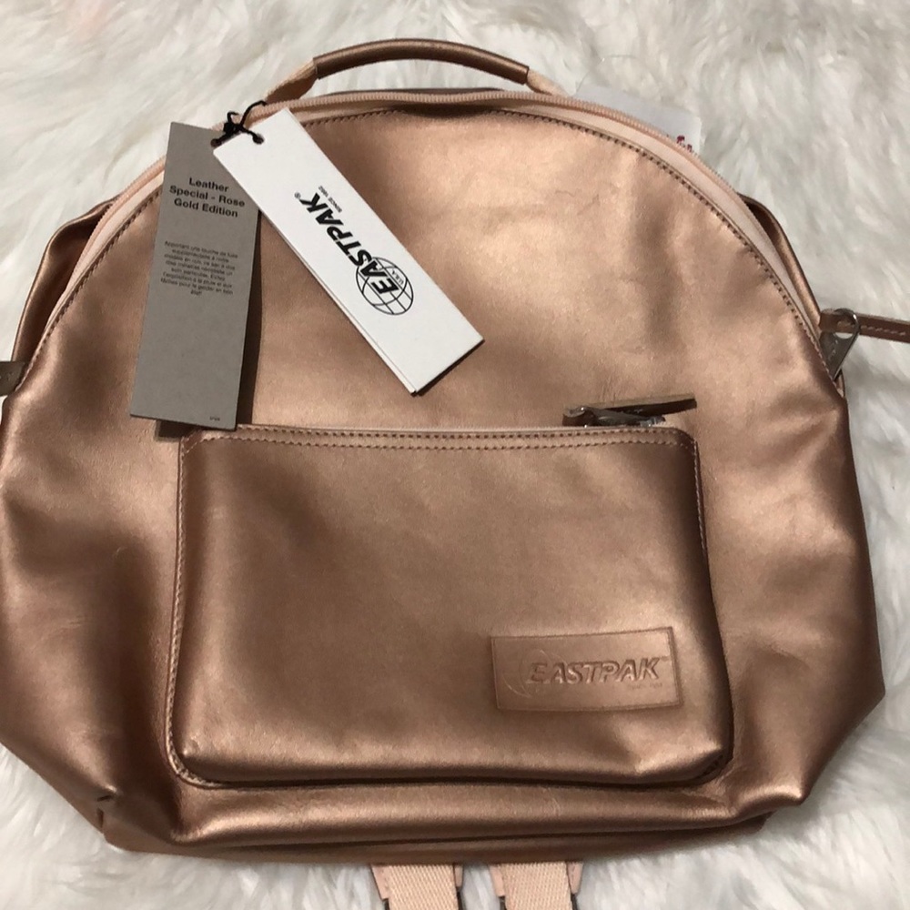 Eastpak orbit sleeke’r leather rose gold - Picture 2 of 7